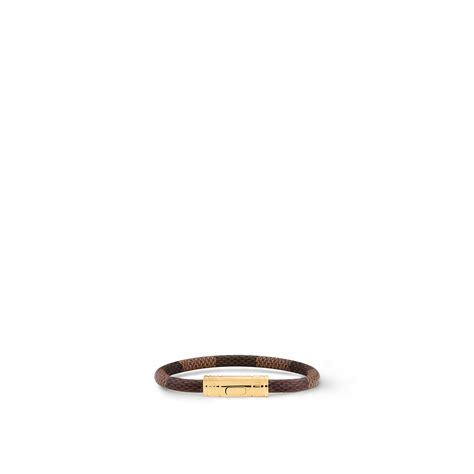 Keep It Bracelet Damier Ebene Canvas 